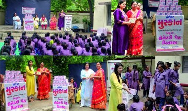 સરકારી શાળાની દીકરીઓના ચહેરા પર સ્મિત ફેલાવતું : પ્રોજેક્ટ મુસ્કાન