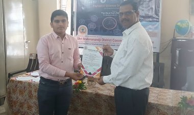 નેશનલ સાયન્સ સેમિનારમાં જૂનાગઢના શાપુરના વિદ્યાર્થીએ ટોપ 5 માં સ્થાન મેળવીને ગૌરવ વધાર્યું