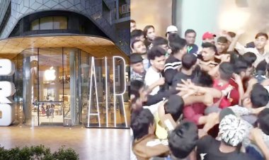 દિલ્હી-મુંબઈમાં આઈફોન-૧૭ ખરીદવા ભારે પડાપડી : મારામારીના દૃશ્યો