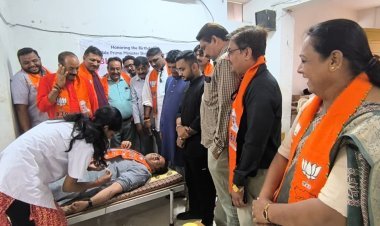 પ્રધાનમંત્રી નરેન્દ્રભાઈ મોદીના જન્મદિવસ નિમિત્તે "સેવા પખવાડિયા" અંતર્ગત ભારતીય જનતા પાર્ટી જુનાગઢ મહાનગર દ્વારા વિવિધ કાર્યક્રમો યોજાયા