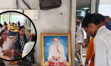 બળાત્કારી આસારામ બાપુનો ફોટો મૂકી આરતી કરવા બાબતે સુરત નવી સિવિલ હોસ્પિટલ વિવાદમાં.