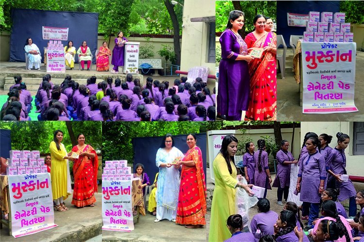 સરકારી શાળાની દીકરીઓના ચહેરા પર સ્મિત ફેલાવતું : પ્રોજેક્ટ મુસ્કાન