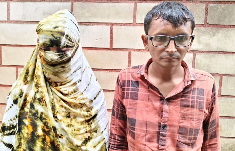 રૂા.૪૯.૩૪ લાખની છેતરપીંડી કરનાર દંપતિની ગઈકાલે રાત્રે રાજકોટ ખાતેથી ધરપકડ