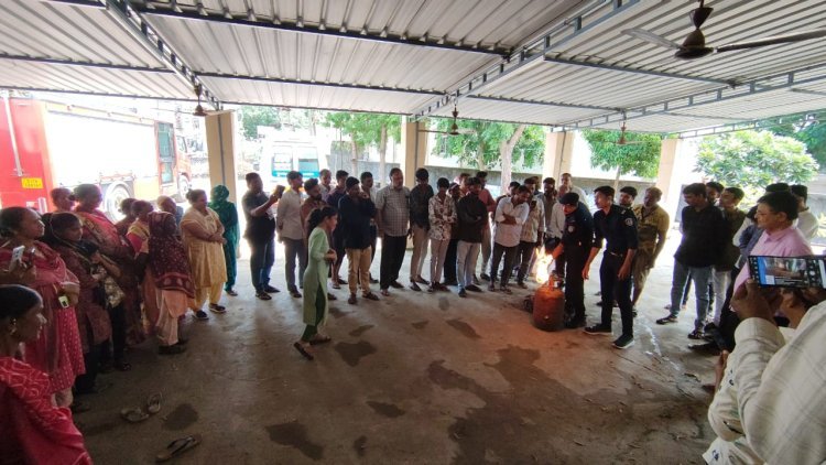 માણાવદર નગરપાલિકા ખાતે ફ્રન્ટલાઈન કર્મચારીઓ માટે ફાયર, ઈમરજન્સી સેવા અને ફર્સ્ટ એઇડની તાલીમ