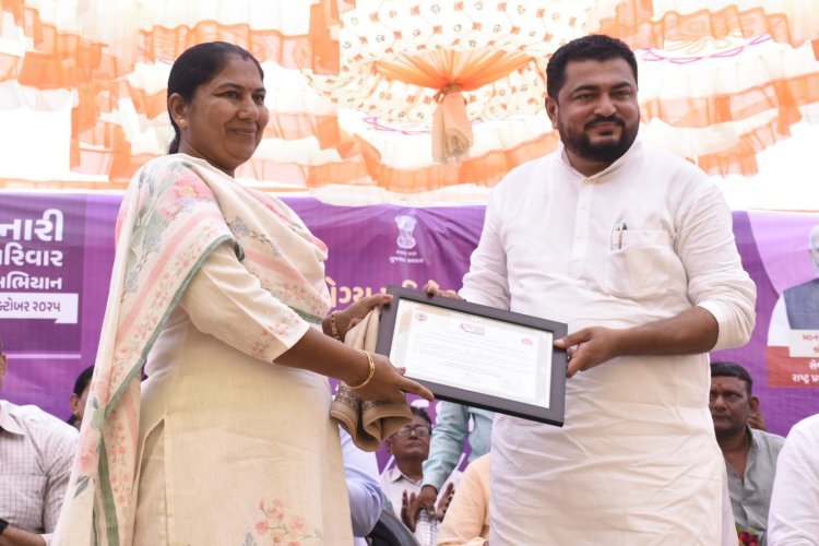 જૂનાગઢ જિલ્લાના ચોરવાડ ખાતેથી  સ્વસ્થ નારી સશક્ત પરિવાર અભિયાનનો પ્રારંભ ૮મા રાષ્ટ્રીય પોષણ મહિનાના ઉદ્ઘાટન સમારોહ પણ યોજાયો