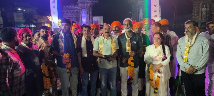ભારતીય જનતા પાર્ટી જુનાગઢ મહાનગર દ્વારા સરદાર સન્માન યાત્રાનું ભવ્ય સ્વાગત કરાયું
