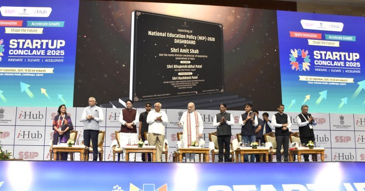 મહાત્મા મંદિર-ગાંધીનગરખાતે બે દિવસીય“સ્ટાર્ટઅપ કોન્કલેવ અને એક્ઝિબિશન-૨૦૨૫”નો પ્રારંભ