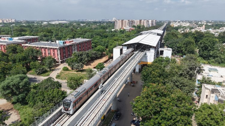 નૂતન વર્ષના આરંભમાં ગાંધીનગરના નાગરિકોને મહાત્મા મંદિર સુધી મેટ્રો રેલની સુવિધા ઉપલબ્ધ થશે