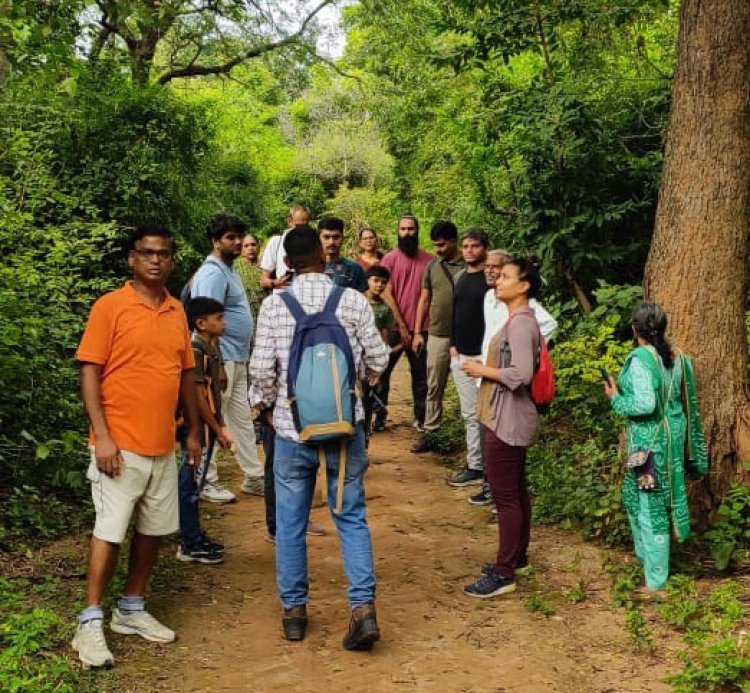 વન્યજીવ સપ્તાહ-૨૦૨૫ અંતર્ગત ‘ગીર’ ફાઉન્ડેશન ગાંધીનગર ખાતે ‘નેચર વોક’નું આયોજન