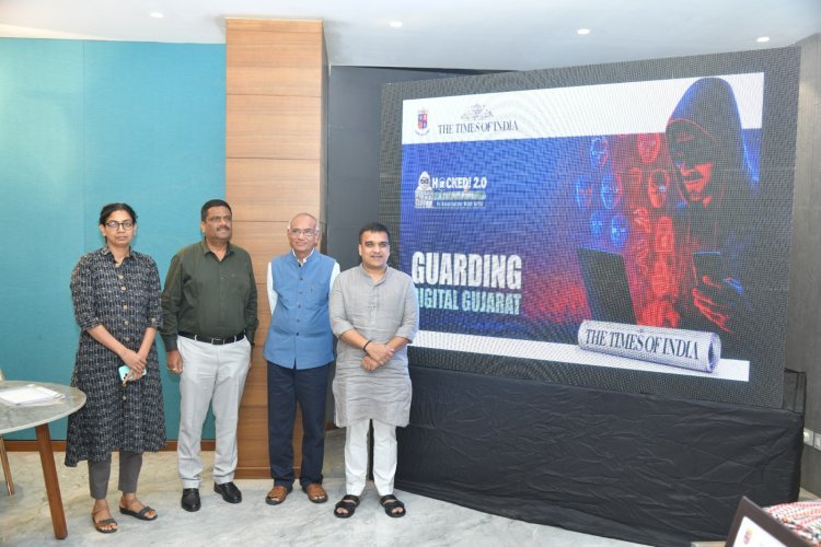 NFSU, ગાંધીનગર ખાતે ઉચ્ચ સ્તરીય સાયબર ક્રાઇમ વિરોધી ઝુંબેશ   'હેક્ડ 2.0'નું ગૃહ રાજ્ય મંત્રી શ્રી હર્ષ સંઘવીના હસ્તે ઉદ્ઘાટન કરાયું