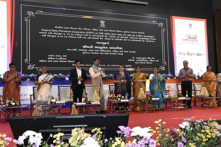 સહી પોષણ, દેશ રોશન’ના લક્ષ્યને સાર્થક કરતા ‘પોષણ ઉત્સવ-૨૦૨૫’નો મહિલા અને બાળ વિકાસ મંત્રી શ્રી ભાનુબહેન બાબરીયાના હસ્તે ગાંધીનગરથી રાજ્યવ્યાપી શુભારંભ