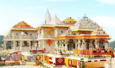 અયોધ્યામાં ઉત્સવ : આવતીકાલે વડાપ્રધાન મોદી રામ મંદિરના શિખર પર ધર્મ ધ્વજ ફરકાવશે
