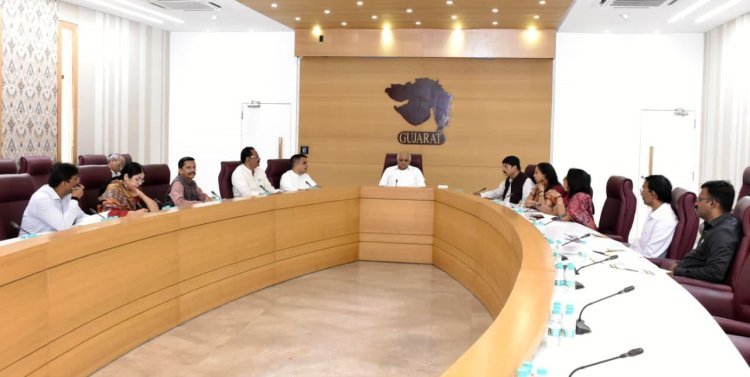 આજે મળી હતી મુખ્યમંત્રી નિવાસ સ્થાને હાઈ લેવલ બેઠક