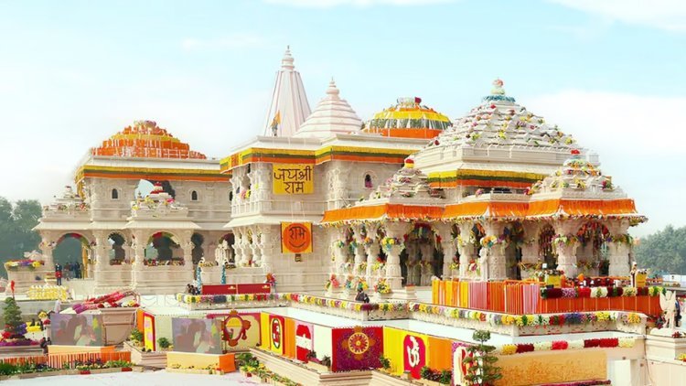 અયોધ્યામાં ઉત્સવ : આવતીકાલે વડાપ્રધાન મોદી રામ મંદિરના શિખર પર ધર્મ ધ્વજ ફરકાવશે