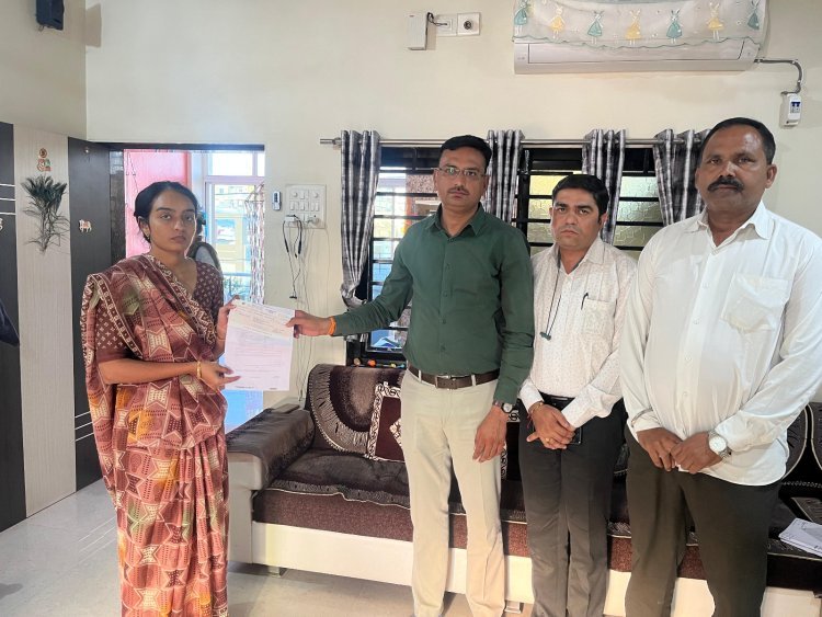 ભારતીય ડાક વિભાગ તરફથી મળવાપાત્ર વીમા રકમ માત્ર ૭૨ કલાકની અંદર તાત્કાલિક ચુકવવામાં આવી