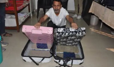 સુરત એરપોર્ટ પરથી હાઈબ્રીડ ગાંજાની હેરાફેરી પકડાઈ, મુંબઈના શખ્સને ભારે જથ્થા સાથે પકડી લેવાયો.