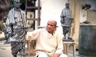 ગુજરાતમાં વિશ્વની સૌથી ઉંચી મૂર્તિ બનાવનાર રામ વનજી સુતારનું નિધન ૧૦૦ વર્ષની વયે લીધા અંતિમ શ્વાસ