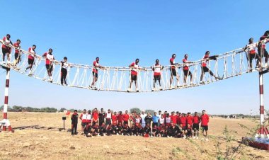 સૈનિક સ્કૂલ બાલાચડી ખાતે ઇન્ટર હાઉસ ઓબ્સ્ટેકલ સ્પર્ધા યોજાઈ