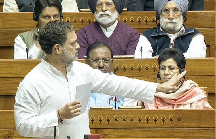 રાહુલે તમામ સંસ્થાઓ પર RSSનો કબજાે હોવાનું કહેતા હોબાળો