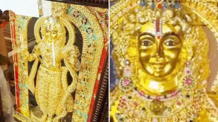 અયોધ્યા સ્થિત રામ મંદિરને અજાણ્યા ભક્તે રૂા.૩૦ કરોડની પ્રતિમા ભેટ આપી