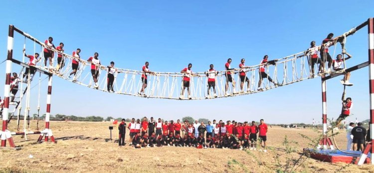 સૈનિક સ્કૂલ બાલાચડી ખાતે ઇન્ટર હાઉસ ઓબ્સ્ટેકલ સ્પર્ધા યોજાઈ