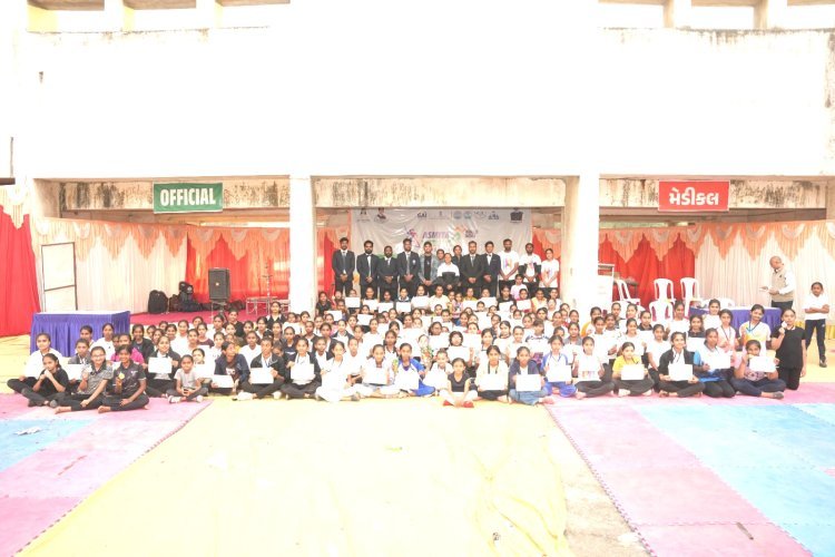 જૂનાગઢમાં વુમન્સ અસ્મિતા કિક બોક્સીંગ સીટી લીગ-૨૦૨૫ સ્પર્ધા યોજાઈ