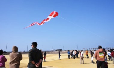 દ્વારકાના બ્લૂ ફલેગ શિવરાજપુર બીચ પર આંતરરાષ્ટ્રીય પતંગ મહોત્સવની ઉજવણી કરાઈ