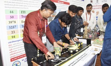 રિજનલ વાઇબ્રન્ટ એક્ઝિબિશનમાં આઈ.ટી.આઈ.ના યુવાનોની અકસ્માત નિવારતી ‘ઇન્ટેલિજન્ટ એલર્ટ સિસ્ટમ’ બની આકર્ષણનું કેન્દ્ર