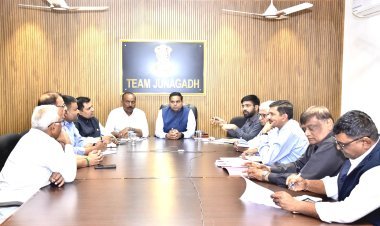 જીલ્લા કલેકટર અનિલકુમાર રાણાવસિયાના અધ્યક્ષસ્થાને મહાશિવરાત્રીના મેળાની પૂર્વ તૈયારીઓના ભાગરૂપે ઉતારા મંડળના પ્રતિનિધિઓ સાથે બેઠક યોજાઈ