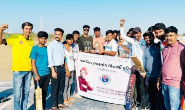રાષ્ટ્રીય યુવા દિવસ નિમિતે ખંભાળિયામાં ક્રિકેટ ટુર્નામેન્ટ યોજાઈ : એ.બી.વી.પી. દ્વારા આયોજન