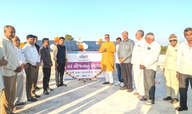 અદાણી ફાઉન્ડેશન  દ્વારા નાની ખાખરને સંપૂર્ણ સોલાર વિલેજ તરીકે વિકસાવવાનું કાર્ય શરૂ