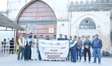 જૂનાગઢનાં ગૌરવપૂર્ણ વારસાને યાદ કરવા તેમજ તેના પ્રત્યે શહેરીજનોમાં જનજાગૃતિ લાવવા માટે જૂનાગઢ મનપા દ્વારા હેરીટેજ વોક કાર્યક્રમ યોજાયો