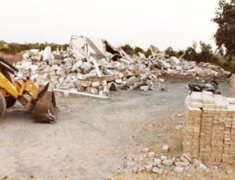 રાણાવાવમાં અસામાજિક તત્વો અને દબાણકારો સામે પોલીસનો બુલડોઝર એક્શન પ્લાન