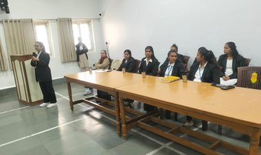 એન. બી.કાંબલીયા કન્યા વિદ્યાલયમાં લો કોલેજની વિદ્યાર્થીની ઓ દ્વારા સાઈબર ક્રાઇમ અને ડ્રગ ટ્રાફિકીંગ વિષય પર સેમિનાર યોજાયો