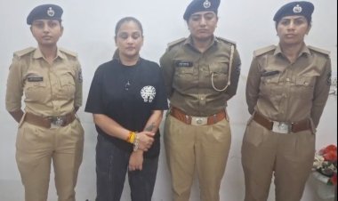 રૂા. ર૦ લાખની ખંડણીના કેસની મુખ્ય સુત્રધાર કિર્તી પટેલની પોલીસ દ્વારા સઘન પુછપરછ