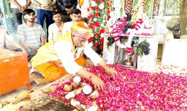 ઉપલા દાતારનાં બ્રહ્મલીન મહંત પુ. પટેલ બાપુની ૩૬મી પુણ્યતિથિની ઉજવણી