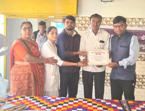 ભાણવડમાં દેવભુમિ દ્વારકા જિલ્લા આરોગ્ય તંત્રના માર્ગદર્શનમાં બ્લ્ડ ડોનેશન કેમ્પ યોજાયો