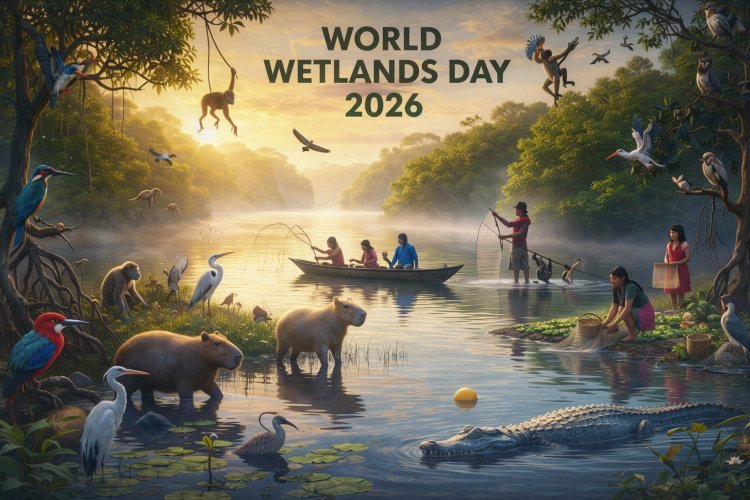 આજે ૨ ફેબ્રુઆરીએ વર્લ્ડ વેટલેન્ડ ડે