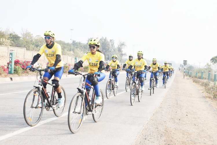 દેવભૂમિ દ્વારકા : CISF દ્વારા સુરક્ષિત તટ, સમૃદ્ધ ભારત થીમ સાથે આયોજિત “વંદે માતરમ કોસ્ટલ સાયકલોથોન-૨૦૨૬’’