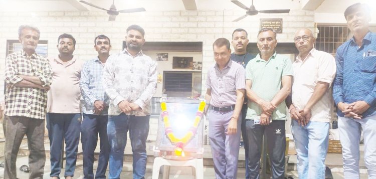 જલારામ ભક્તિધામ મંદિર ખાતે છત્રપતિ શિવાજી મહારાજની જન્મ જયંતીની ઉજવણી કરતું જૂનાગઢનું ગિરનારી ગ્રુપ