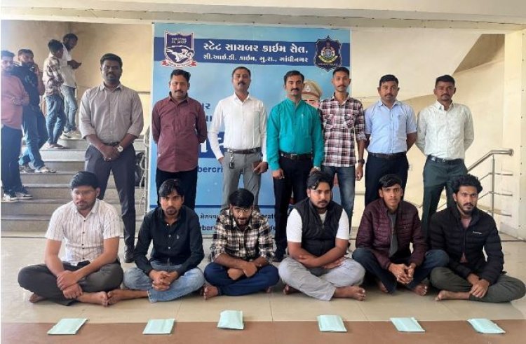 સોમનાથ ટ્રસ્ટના નામે ઓનલાઈન છેતરપીંડી કૌભાંડ આચરનારી  સાયબર ગેંગનાં ૬ શખ્સો ઝડપાયા : દેશભરમાં ૯૦થી વધુ ગુના