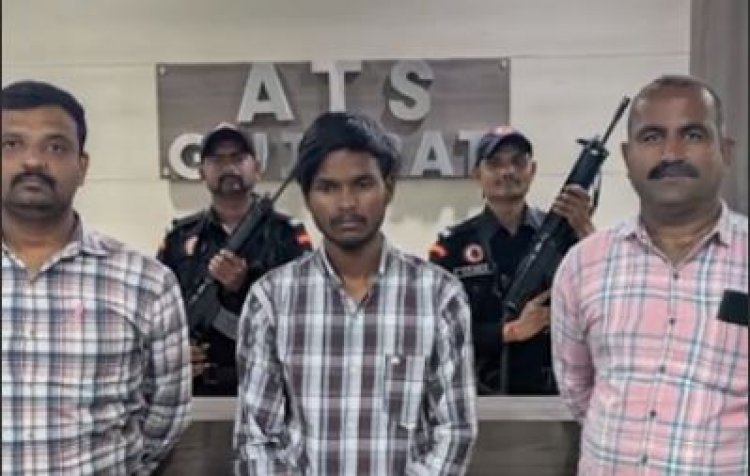 ગુજરાત ATSએ પાકિસ્તાનથી પિસ્તોલ, હેન્ડગ્રેનેડ અને હેરોઈન સપ્લાઈ કરતા શખ્સને અમદાવાદના રખિયાલ ખાતેથી ઝડપ્યો