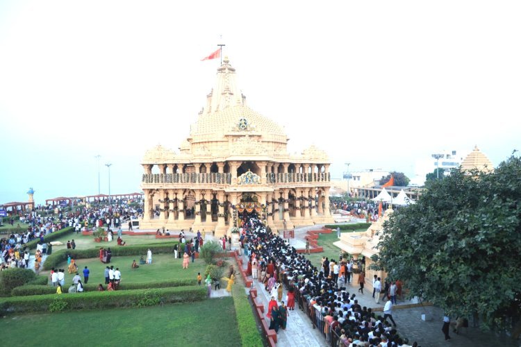 સોમનાથ ખાતે સુર્યાસ્તથી સુર્યોદય સુધી પ્રભાસોત્સવ -ર૦ર૬ યોજાશે