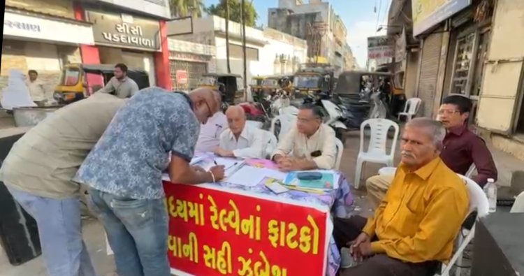 લે કરો વાત...! જૂનાગઢનાં પૂર્વ ધારાસભ્ય મહેન્દ્ર મશરૂને શહેરનાં સાત સહેલી સમા ફાટકની હવે યાદ આવી....?