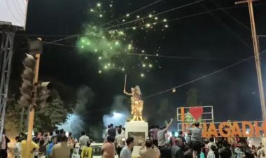 ભારતની શાનદાર જીતનો જૂનાગઢમાં જશ્ન : ફટાકડાની આતશબાજી સાથે ‘ચક દે ઈન્ડીયા’નાં નારા ગુંજી ઉઠયા