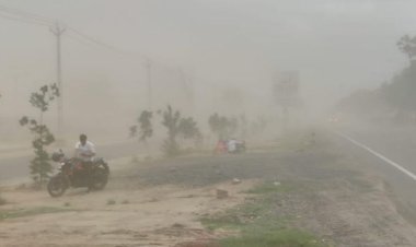 આજે સવારે અમદાવાદ સહિત રાજયના ઘણા વિસ્તારોમાં મીની વાવાઝોડુ ફુંકાયુ