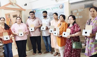 નિસર્ગ નેચર ક્લબ, જૂનાગઢ દ્વારા વિશ્વ ચકલી દિવસની ઉજવણી કરવામાં આવી