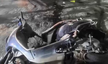 જૂનાગઢનાં તળાવ દરવાજા પાસે મોડી રાત્રે અકસ્માત ટ્રકે સ્કુટરને હડફેટે લેતાં બે યુવાનો ઈજાગ્રસ્ત