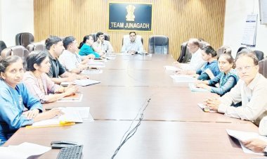 સમગ્ર શિક્ષા જિલ્લા પ્રોજેકટ અંતર્ગત કલેક્ટર અનિલકુમાર રાણાવસીયાના અધ્યક્ષસ્થાને ગર્વનિંગ બોડીની બેઠક યોજાઇ