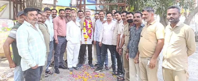 જૂનાગઢ એસ.ટી. વિભાગ દ્વારા કાયમી પોસ્ટીંગ મળતા સન્માન કરાયું